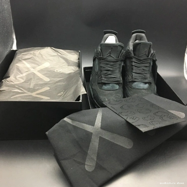 Retro 930155- 3873 Kaws Seasonal 4 Jordan Black 1024